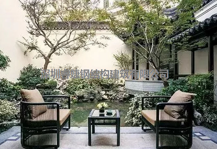 新中式庭院的設(shè)計(jì)太棒了，這就是中國幾千年文化的力量，越來越受(圖4)