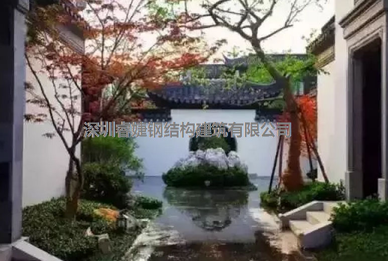 新中式庭院的設(shè)計(jì)太棒了，這就是中國幾千年文化的力量，越來越受(圖5)