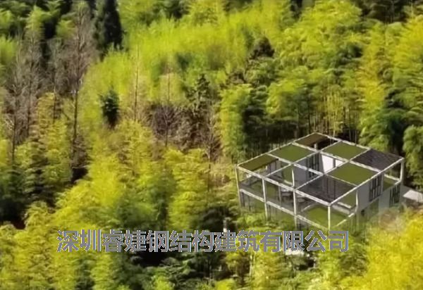 輕鋼別墅走向美觀節(jié)能的裝配式環(huán)保建筑，將是流行趨勢(shì)。(圖3)