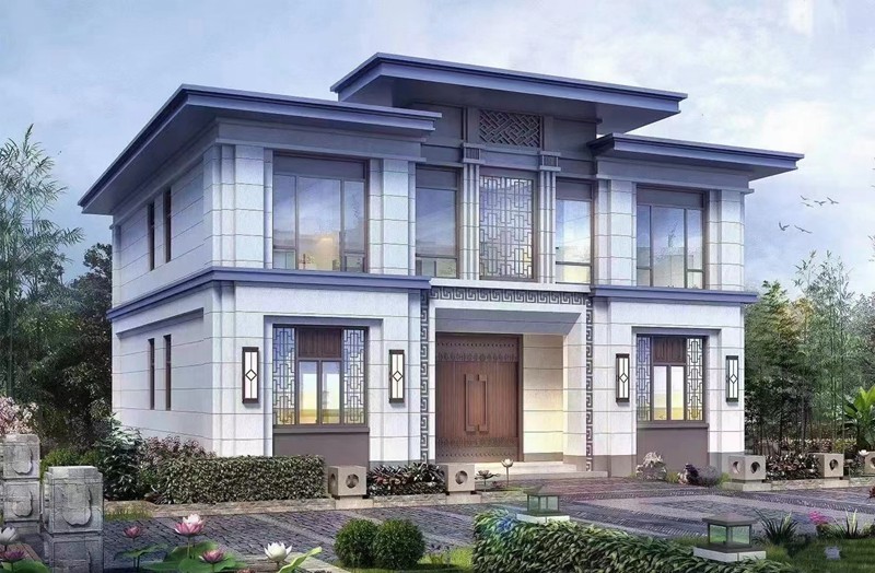 這些農(nóng)村最實(shí)用的二層輕鋼別墅圖，主體造價(jià)30萬左右建好，有圖有真相(圖2)